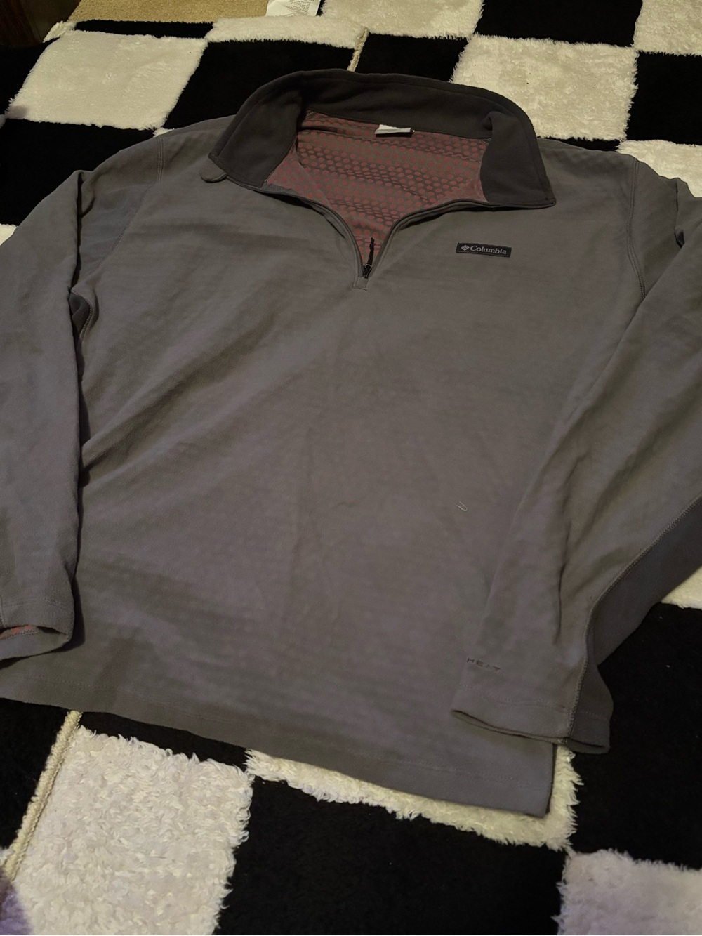 Columbia Gray Quarter-Zip Pullover
